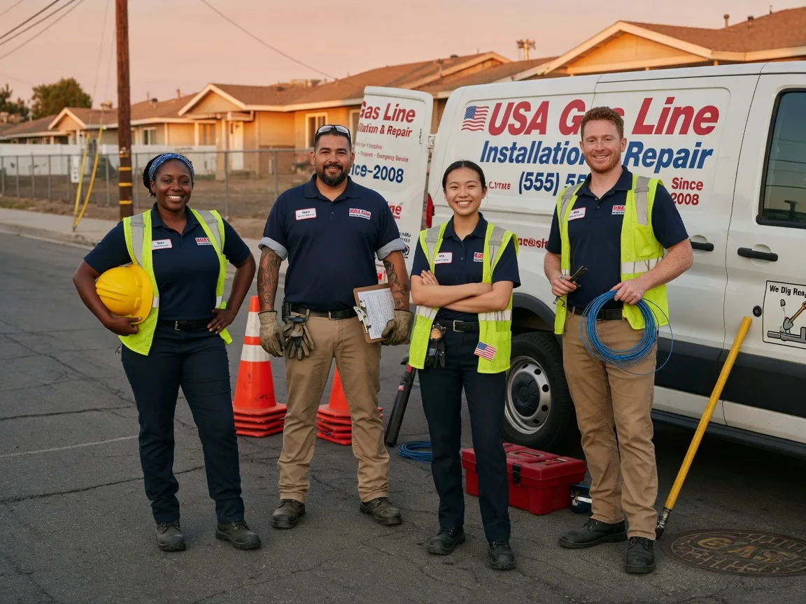 Gas Line Installation company in Hadley, NY